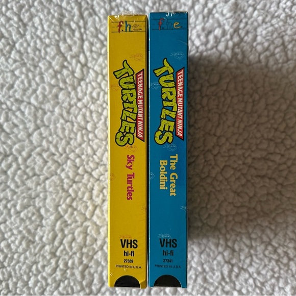 *NEW* TMNT Teenage Mutant Ninja Turtles VHS sealed Sky Turtles The Great Boldini - Picture 6 of 8